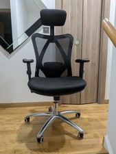 mfavour Ergonomic Mesh Office Chair - Adjustable Support, 150kg Capacity