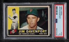 1960 Topps Jim Davenport #154 PSA 5 1ar2