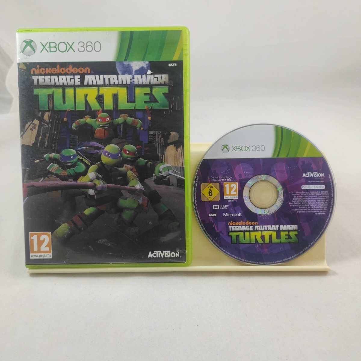 NICKELODEON TEENAGE MUTANT NINJA TURTLES Xbox 360 game