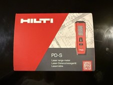 Hilti PD-S Laser Distance Measurer, Compact Digital Laser Measure Tool (NEW)