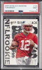 2000 UPPER DECK BLACK DIAMOND #126 TOM BRADY ROOKIE RC PSA 9