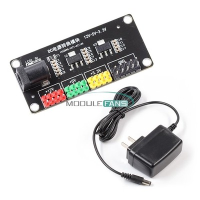 DC-DC 12V TO 3.3V 5V 12V Step Down Power Supply Module Multi Output Voltage  New
