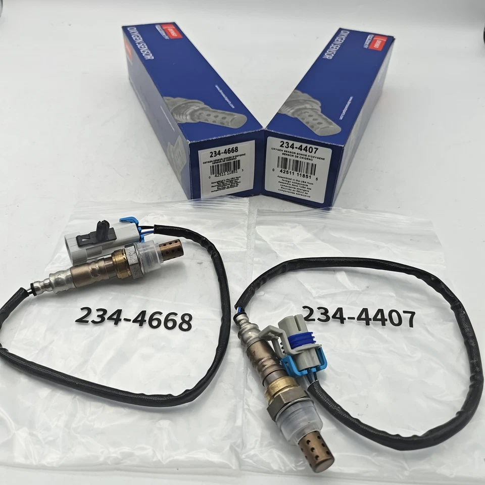 2x Denso Up & Downstream Oxygen O2 Sensor For Cadillac Chevy GMC Buick 234-4668 - Image 2 of 4