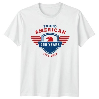 T-Shirt Proud American 250 Years 1776 250th Anniversary USA Geschenk für Sie und Ihn
