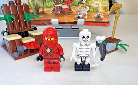 LEGO Ninjago: Ninja Ambush 2258 100% Complete w/ Minifigures & Manual