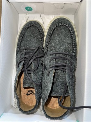 NIKE ZOOM JANOSKI SB MID RM CRAFTED BLACK-GOLDEN BEIGE SZ 7.0 [AQ7460-001]