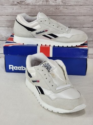 Deadstock VTG Reebok Classic 1000 1-5328 RA606 DBP White Grey NOS OG Box Sz 9.5