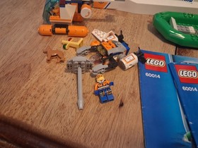 Lego City Coast Guard 60014 Used Incomplete City Manuals