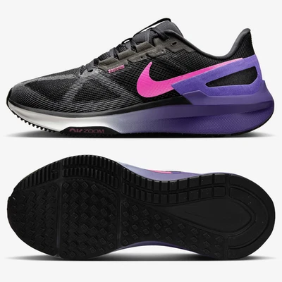 Nike Air Zoom Structure 25 Herren Größe 9 9,5 10 10,5 11 Turnschuhe schwarz DJ7883 010
