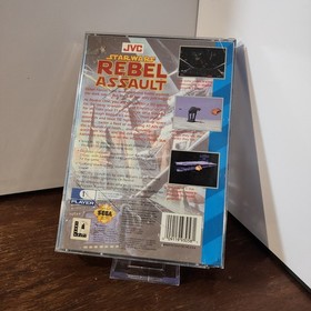 Star Wars: Rebel Assault (Sega CD, 1993) - Tested, Complete