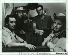1998 Press Photo The Hollisters, Four Members of band - sap13962