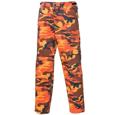 MCA BDU Cargo-Hose Orange Camouflage Ranger Cargohose - Photo 1/2