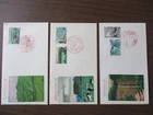 Japan Stamp First Day Cover National Park and Quasi-national 3 Covers 1970
