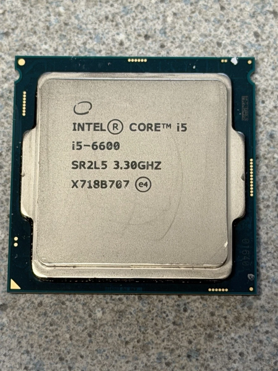 Intel Core i5-6600 Processor Model Computer Processors (CPUs) for