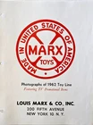 Louis Marx & Co., Inc Photographs of 1962 Toy Line - Catalog - Playset
