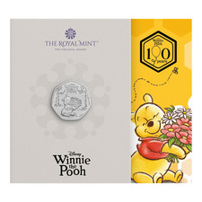 2025 Great Britain Disney Winnie the Pooh Kindness 8g CN BU Coin in Display Pack