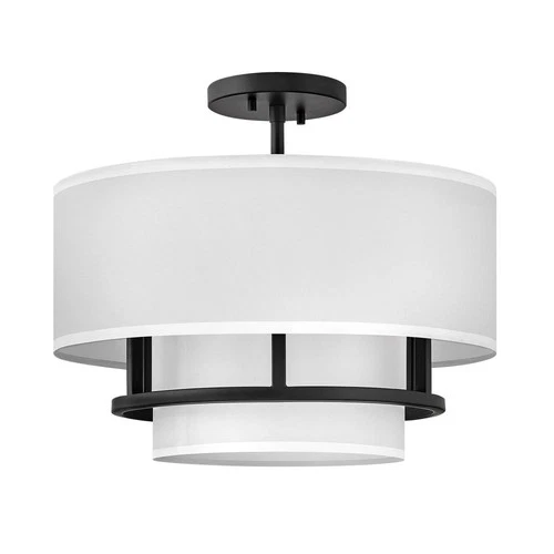 Hinkley Lighting - Three Light Semi-Flush Mount - Foyer - Graham - 3 Light - Picture 1 of 4
