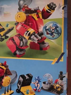 マ 17 ① LEGO Sonic: Sonic Vs. Dr. Eggman's Death Egg Robot (76993) for