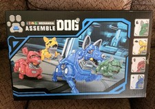 BRAND NEW/NIB Assemble Mechanical Dog 4 in 1 Robot Dog building set TOY 2023