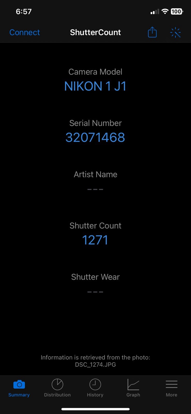 Nikon 1 J1 Mirrorless Digital Camera Nikkor 10-30mm 3.5-5.6 Lens White Working 2