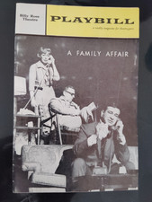 Shelley Berman and Linda Lavin in A Family Affair 1962 Billy Rose Theatre, NY Shelley Berman and Linda Lavin in A Family Affair 1962 Billy Rose Theatre, NY
