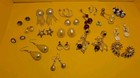 19 Vintage MCM Retro Faux Pearl Pierced Earrings — photo 1