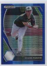 2021 Panini Prizm Draft Picks Blue & Carolina Hyper Shane Panzini #PDP108 1hf1