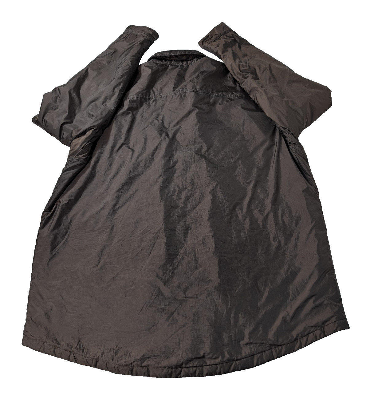 Patagonia Shirt Jacket Men XXL Brown PrimaLoft Insulated Lightweight Quilt Lined thumbnail 3