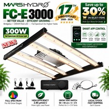 MARS HYDRO FC-E3000 300W LED Grow Light for Indoor Plant Deep Canopy Penetration
