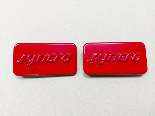 ORIGINAL VW PASSAT 35i B3 1.8l G60 SYNCRO ROT EMBLEM LOGO KOTFLÜGEL 333853688