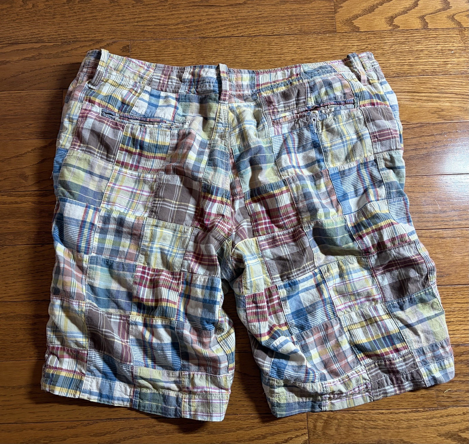Vintage ~ J.Crew Plaid  Shorts ~ Patchwork Preppy… - image 4
