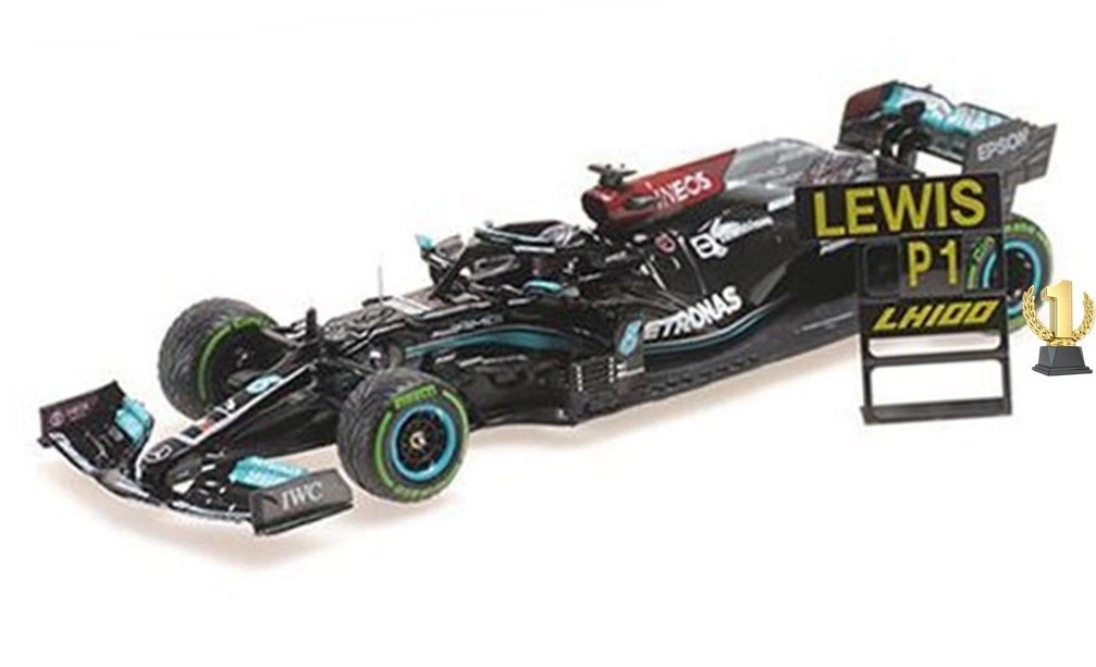 MINICHAMPS Lewis Hamilton Mercedes GP Diecast Racing Cars for sale