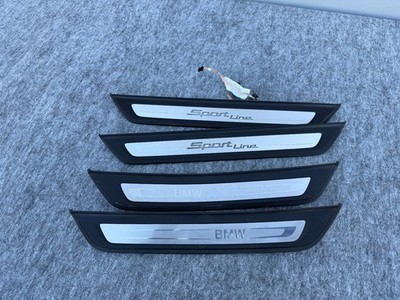 FRONT REAR DOOR SILLS SPORT LINE LIGHTED SET BMW 530I 540I G30 (2017-2023) OEM