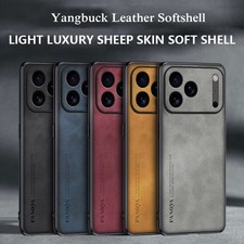 Luxury Matte Leather Case Soft TPU Phone Cover For iPhone 17 Pro Max Air 16e 15
