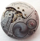 ANTIQUE 16s ELGIN 15 JEWEL GRADE 220 HUNTER POCKET WATCH MOVEMENT