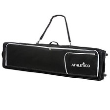 Conquest Padded Snowboard Bag With Wheels - Travel Bag for Single 157 cm Black