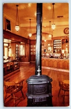 Upjohn's Old Fashioned Drug Store Disneyland in Anaheim California Postcard