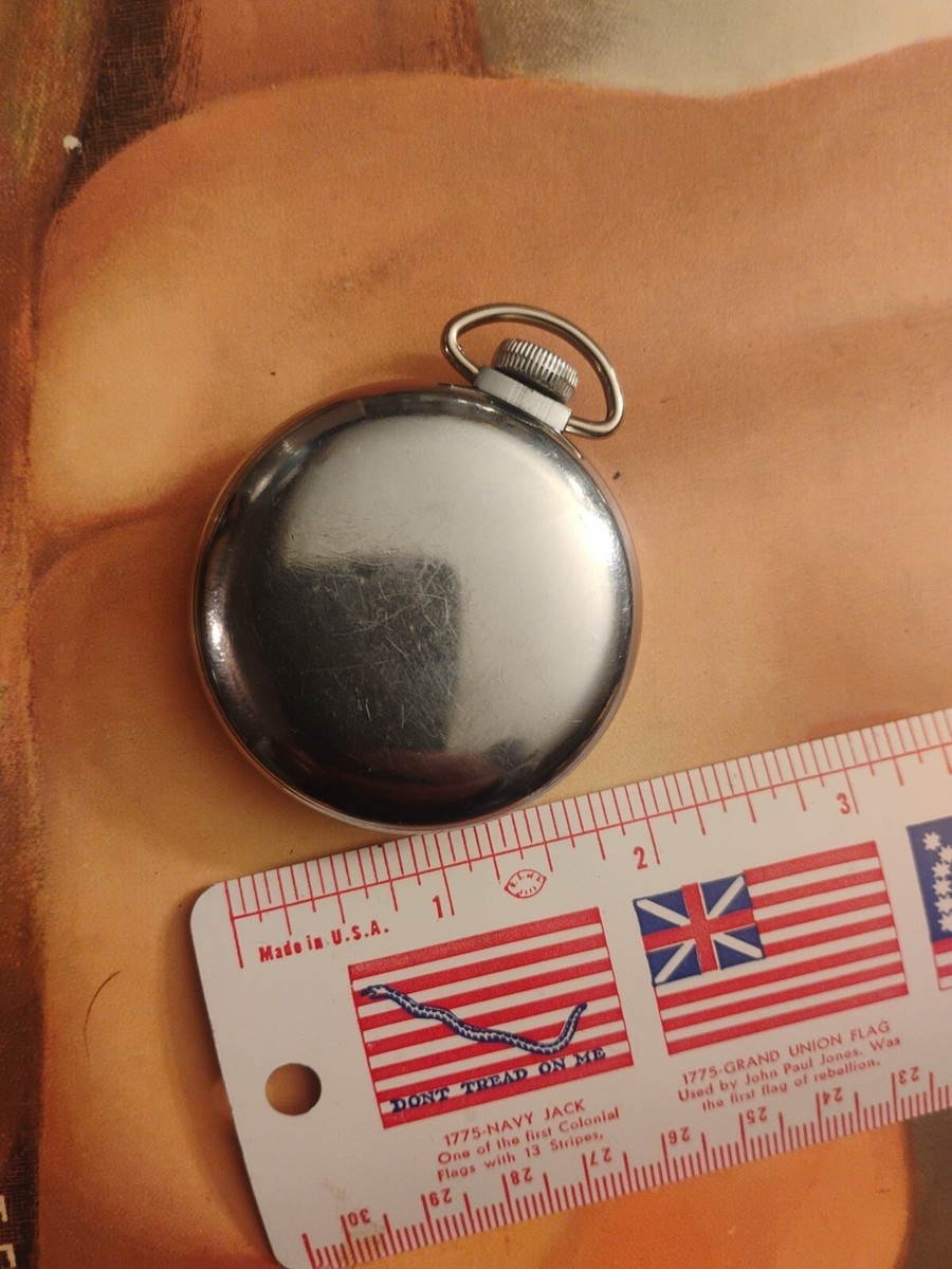 Vintage Ingraham Sturdy Pocket Watch Runs And Keeps Time | eBay