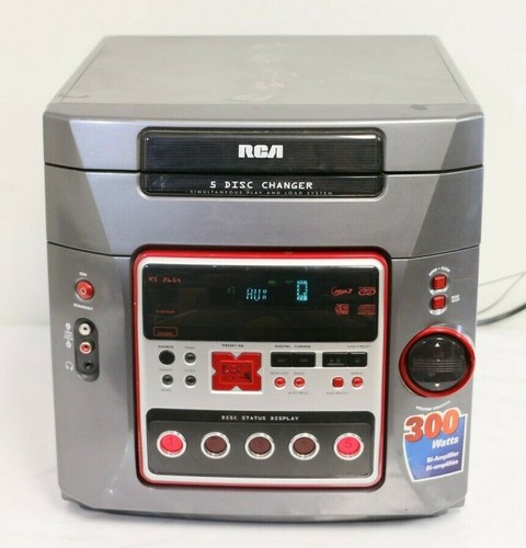 RCA RS2654 5 CD Hi-Fi System, AUX, MP3 