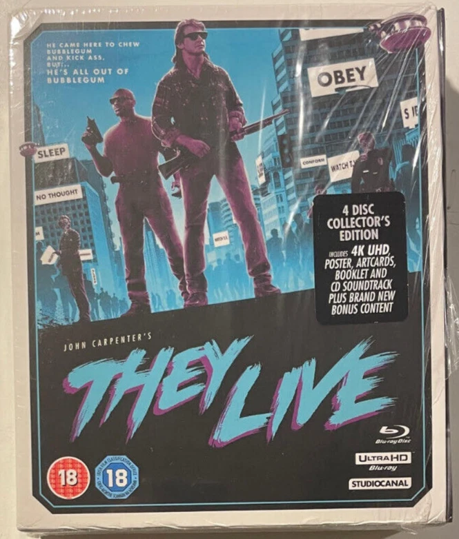 They Live Region Free Blu-ray Discs for sale | eBay