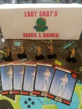 Star Wars Miniatures REBEL STORM 5 Rebel Officers 16/60