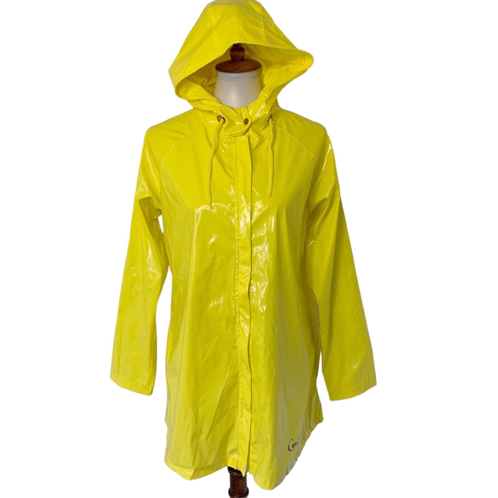 Coraline Raincoat Rain Jacket Costume Yellow Women's Size M Medium Spirit 2021