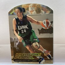 WNBA 2000 Kristen Folkl Fleer Ultra Gold Medallion Stanford Cardinal Volleyball