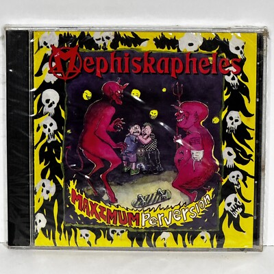 Factory Sealed (shrink wrapped) Maximum Perversion by Mephiskapheles CD
