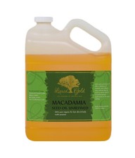 Gallon Premium Unrefined Macadamia Nut Oil Pure Organic Cold Pressed Skin Health