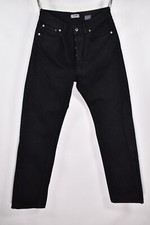 Vintage Moschino Black Peace Sign Jeans size 33