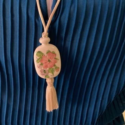 Vintage Avon Necklace, Hand-Painted jewelry, gift for mom, mother's day, gift fo