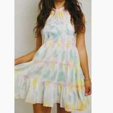 NWT Urban Outfitters Head in the Clouds Halter Mini Dress Small