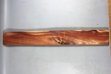 JB728 Guitar Fretboard Fingerboard Blank Blood wingceltis Hardwood 24"x3"x0.55"