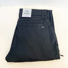 HURLEY Tech Pant Stretch Moisture Wicking w/ Hidden Pocket Choose Size & Color